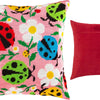 Needlepoint Pillow Kit "Ladybugs and Flowers"