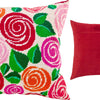 Needlepoint Pillow Kit "Décor of Roses"