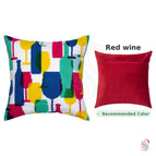 Kit + backing Red wine V