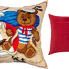 Needlepoint Pillow Kit "Bear the Sailor"