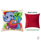 Kit + backing Red wine V