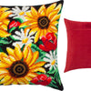 Needlepoint Pillow Kit "Summer Flowers"