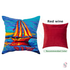 Kit + backing Red wine V