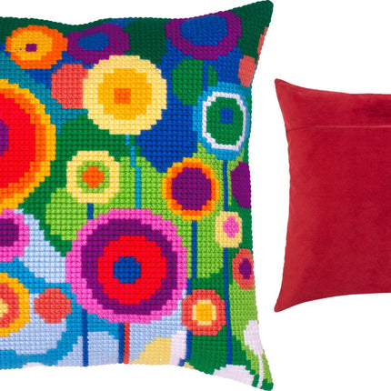 Cross Stitch Pillow Kit "Dandelions"