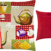 Needlepoint Pillow Kit "Tea Time"