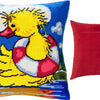 Needlepoint Pillow Kit "Duckling the Sailor"