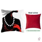 Kit + backing Red wine V