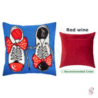 Kit + backing Red wine V