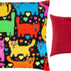 Needlepoint Pillow Kit "Puzzle of Cats"