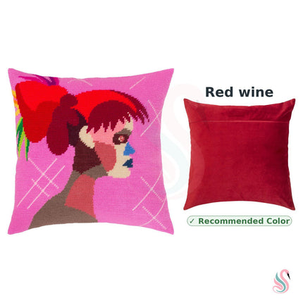 Needlepoint Pillow Kit "Freedom"