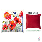 Kit + backing Red wine V
