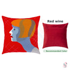 Kit + backing Red wine V