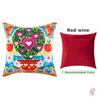 Kit + backing Red wine V