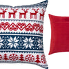 Needlepoint Pillow Kit "Christmas Deer Pattern"