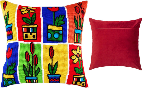 Needlepoint Pillow Kit 