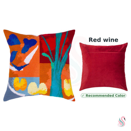 Needlepoint Pillow Kit "Vegetables"