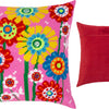 Needlepoint Pillow Kit "Multicolored daisies"