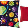 Needlepoint Pillow Kit "Space"