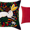 Needlepoint Pillow Kit "Hare on Black"