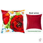 Kit + backing Red wine V