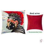 Kit + backing Red wine V