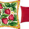 Needlepoint Pillow Kit "Strawberry"