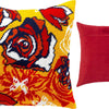Needlepoint Pillow Kit "Flame of Flowers"