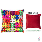 Kit + backing Red wine V