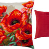 Needlepoint Pillow Kit "Poppies"