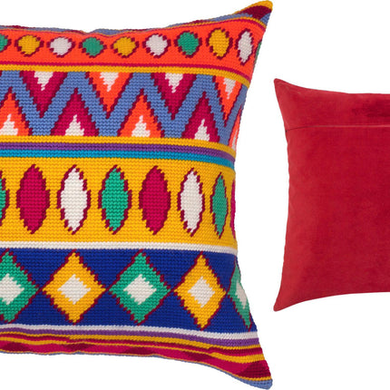 Needlepoint Pillow Kit "Mexico"
