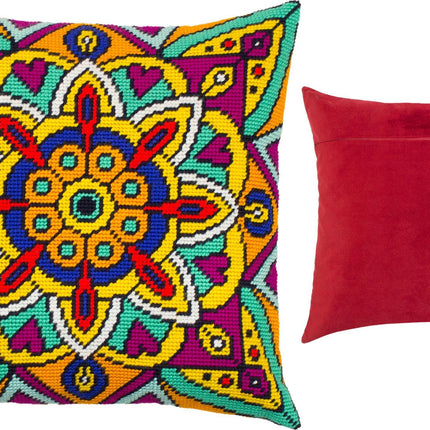 Needlepoint Pillow Kit "Mandala"