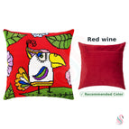 Kit + backing Red wine V