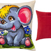 Needlepoint Pillow Kit "Funny Elephant"