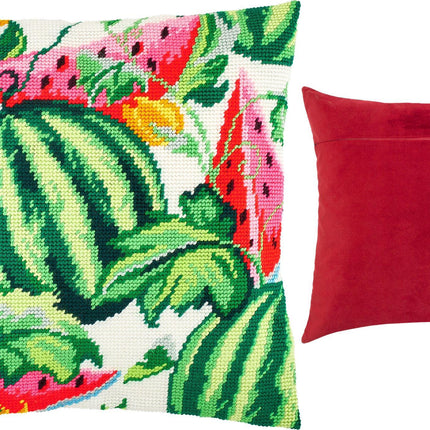 Needlepoint Pillow Kit "Watermelons"