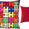 Needlepoint Pillow Kit "Puzzle"