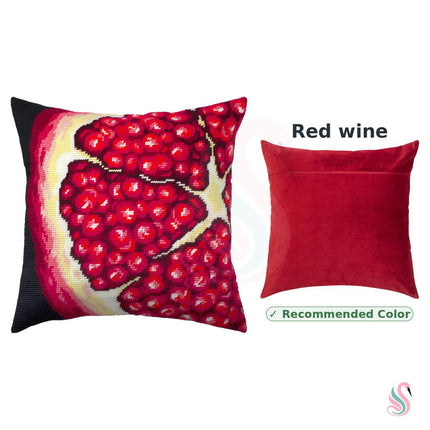 Needlepoint Pillow Kit "Pomegranate"
