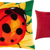 Needlepoint Pillow Kit "Ladybug"