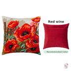 Kit + backing Red wine V