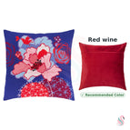 Kit + backing Red wine V