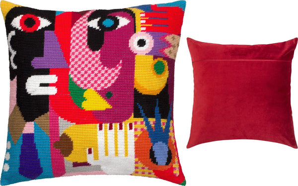 Needlepoint Pillow Kit 