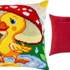 Cross Stitch Pillow Kit "Duckling"