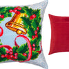 Needlepoint Pillow Kit "Advent Wreath"