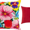 Needlepoint Pillow Kit "Flower Bed"