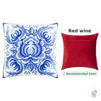 Kit + backing Red wine V