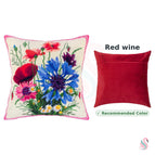 Kit + backing Red wine V
