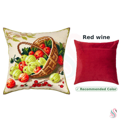 Needlepoint Pillow Kit "Gooseberry"