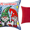 Needlepoint Pillow Kit "Three Dwarves"