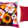 Needlepoint Pillow Kit "Wildflowers"