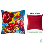 Kit + backing Red wine V