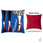 Kit + backing Red wine V